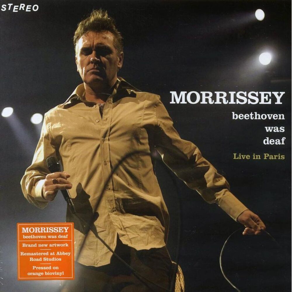 Morrissey - Beethoven Was Deaf: Live In Paris (remastered) (orange vinyl) - Viny